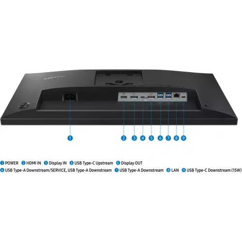 Монитор Samsung 24" Essential S4 S24F430UAUXEN черный IPS LED 16:9 HDMI матовая HAS Piv 1000:1 300cd 178гр/178гр 1920x1080 100Hz DP FHD USB 5.4кг