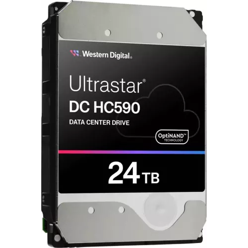 Жесткий диск WD SATA-III 24TB 0F65684 WUH722624ALE6L4 Ultrastar DC HC590 4KN (7200rpm) 512Mb 3.5"