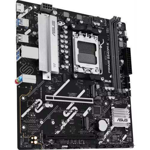 Материнская плата Asus PRIME B840M-K Socket AM5 AMD B840 2xDDR5 mATX AC`97 8ch(7.1) 2.5Gg RAID+HDMI