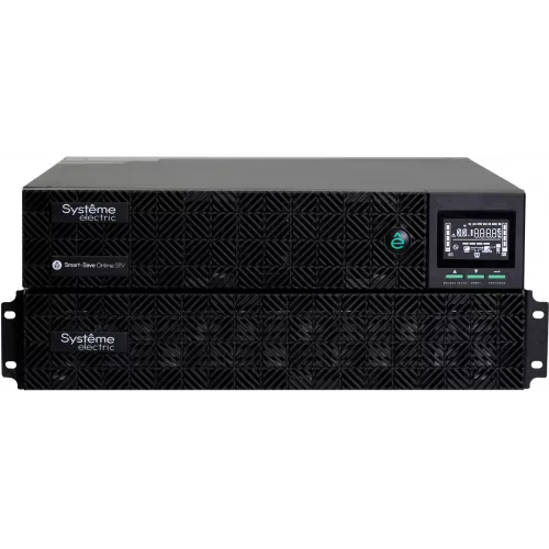 Источник бесперебойного питания Systeme Electriс SRV SRVSE6KRTXLIG2-PM 6000Вт 6000ВА черный без батареи Gen 2