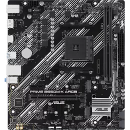 Материнская плата Asus PRIME B550M-K ARGB Soc-AM4 AMD B550 2xDDR4 mATX AC`97 8ch(7.1) GbLAN RAID+HDMI+DP