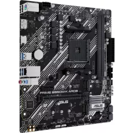 Материнская плата Asus PRIME B550M-K ARGB Soc-AM4 AMD B550 2xDDR4 mATX AC`97 8ch(7.1) GbLAN RAID+HDMI+DP