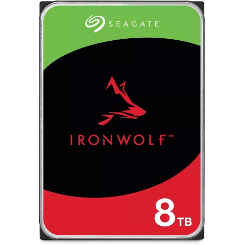 Жесткий диск Seagate SATA-III 8TB ST8000VN002 NAS Ironwolf 512E (5400rpm) 256Mb 3.5"