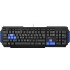 Клавиатура Оклик 750G FROST WAR черный/черный USB Multimedia for gamer (337452) кабель 1.8м