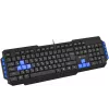 Клавиатура Оклик 750G FROST WAR черный/черный USB Multimedia for gamer (337452) кабель 1.8м