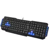 Клавиатура Оклик 750G FROST WAR черный/черный USB Multimedia for gamer (337452) кабель 1.8м