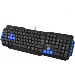 Клавиатура Оклик 750G FROST WAR черный/черный USB Multimedia for gamer (337452) кабель 1.8м