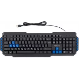 Клавиатура Оклик 750G FROST WAR черный/черный USB Multimedia for gamer (337452) кабель 1.8м