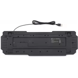 Клавиатура Оклик 750G FROST WAR черный/черный USB Multimedia for gamer (337452) кабель 1.8м