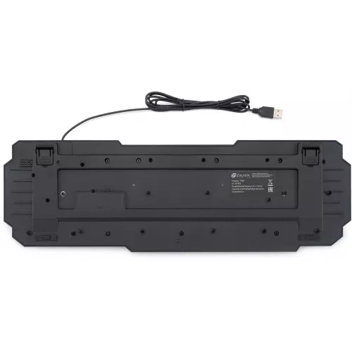 Клавиатура Оклик 750G FROST WAR черный/черный USB Multimedia for gamer (337452) кабель 1.8м