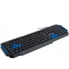 Клавиатура Оклик 750G FROST WAR черный/черный USB Multimedia for gamer (337452) кабель 1.8м