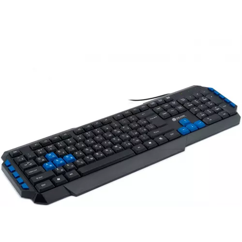 Клавиатура Оклик 750G FROST WAR черный/черный USB Multimedia for gamer (337452) кабель 1.8м
