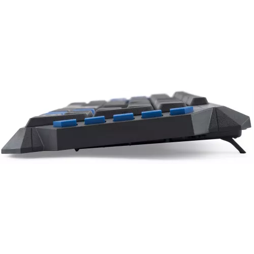 Клавиатура Оклик 750G FROST WAR черный/черный USB Multimedia for gamer (337452) кабель 1.8м