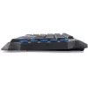 Клавиатура Оклик 750G FROST WAR черный/черный USB Multimedia for gamer (337452) кабель 1.8м