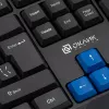 Клавиатура Оклик 750G FROST WAR черный/черный USB Multimedia for gamer (337452) кабель 1.8м