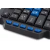 Клавиатура Оклик 750G FROST WAR черный/черный USB Multimedia for gamer (337452) кабель 1.8м