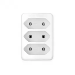 Сетевой разветвитель Buro BU-PS3F-W (3 розетки) белый (пакет ПЭ)