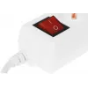 Сетевой удлинитель Buro BU-PS5.1/W 1.5м (5 розеток) белый (пакет ПЭ)