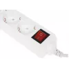 Сетевой удлинитель Buro BU-PS5.1/W 1.5м (5 розеток) белый (пакет ПЭ)
