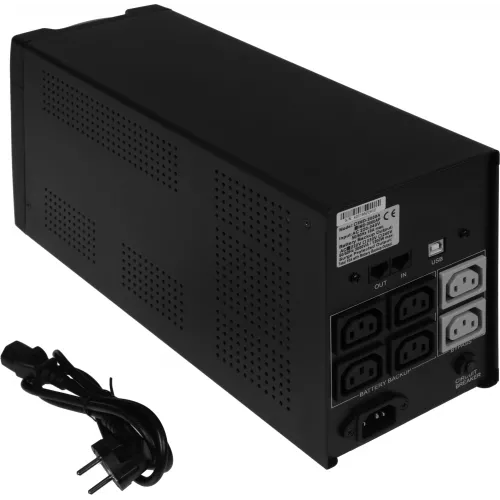 Источник бесперебойного питания Powercom Imperial IMD-2000AP 1200Вт 2000ВА черный