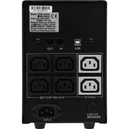 Источник бесперебойного питания Powercom Imperial IMD-2000AP 1200Вт 2000ВА черный