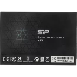 Накопитель SSD Silicon Power SATA-III 240GB SP240GBSS3S55S25 Slim S55 2.5"
