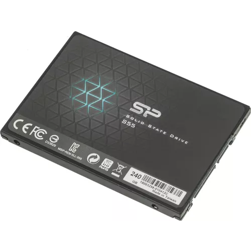 Накопитель SSD Silicon Power SATA-III 240GB SP240GBSS3S55S25 Slim S55 2.5"