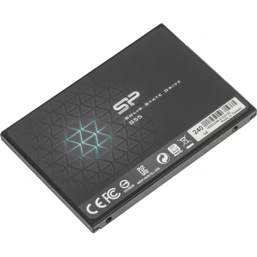 Накопитель SSD Silicon Power SATA-III 240GB SP240GBSS3S55S25 Slim S55 2.5"