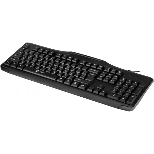 Клавиатура Оклик 170M черный USB (855272) кабель 1.5м