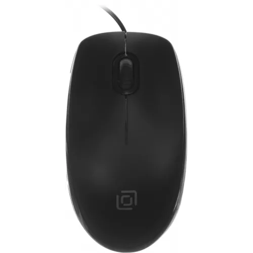 Мышь Оклик 195M for business черный оптическая 1200dpi USB 3but (M218 Black)