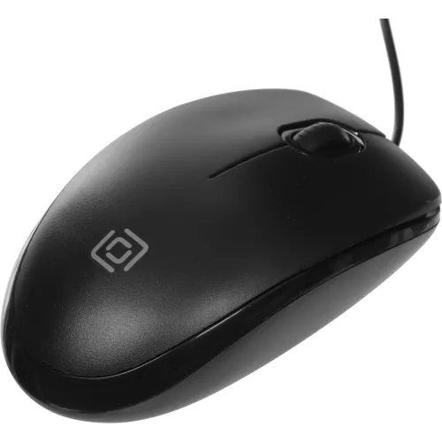 Мышь Оклик 195M for business черный оптическая 1200dpi USB 3but (M218 Black)