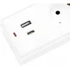 Сетевой фильтр Buro BU-SP1.8_USB_2A-W 1.8м (6 розеток) белый (коробка)