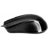 Мышь Оклик 225M черный оптическая 1200dpi USB для ноутбука 3but (997791)
