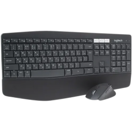 Клавиатура + мышь Logitech MK850 клав:черный мышь:черный USB беспроводная BT slim Multimedia (920-008232)