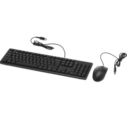 Клавиатура + мышь A4Tech KR-3330S клав:черный мышь:черный USB