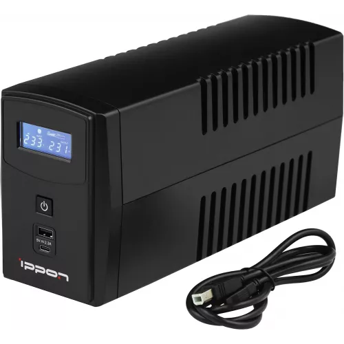 Источник бесперебойного питания Ippon Back Power Pro II Euro 850 480Вт 850ВА черный