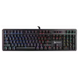Клавиатура A4Tech B975 механическая черный USB Multimedia for gamer LED (подставка для запястий) кабель 1.8м