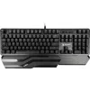 Клавиатура A4Tech B975 механическая черный USB Multimedia for gamer LED (подставка для запястий) кабель 1.8м