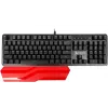 Клавиатура A4Tech B975 механическая черный USB Multimedia for gamer LED (подставка для запястий) кабель 1.8м