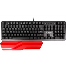 Клавиатура A4Tech B975 механическая черный USB Multimedia for gamer LED (подставка для запястий) кабель 1.8м