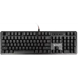 Клавиатура A4Tech B975 механическая черный USB Multimedia for gamer LED (подставка для запястий) кабель 1.8м