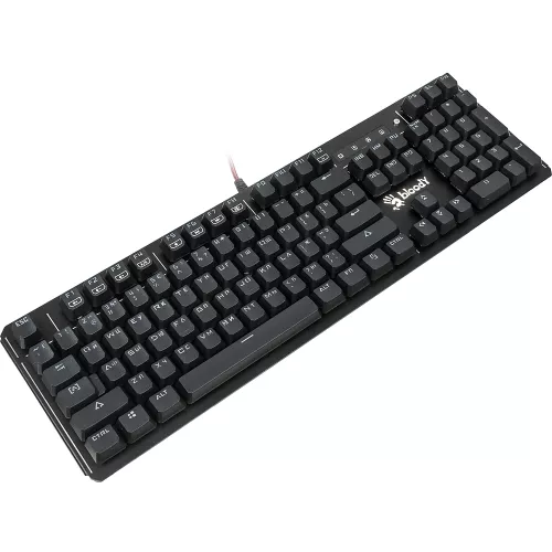 Клавиатура A4Tech B975 механическая черный USB Multimedia for gamer LED (подставка для запястий) кабель 1.8м