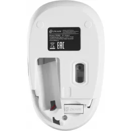 Мышь Оклик 505MW белый оптическая 1000dpi беспров. USB для ноутбука 3but (1018257)