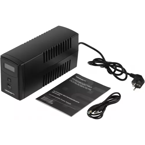 Источник бесперебойного питания Ippon Back Power Pro II 600 360Вт 600ВА черный