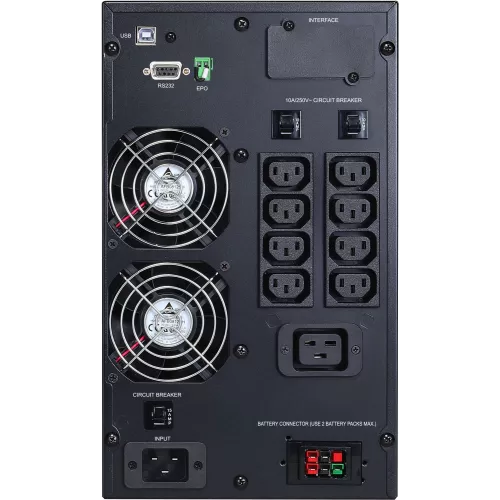 Источник бесперебойного питания Powercom Macan MAC-3000 3000Вт 3000ВА черный