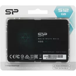 Накопитель SSD Silicon Power SATA-III 512GB SP512GBSS3A55S25 Ace A55 2.5"