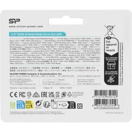 Накопитель SSD Silicon Power SATA-III 512GB SP512GBSS3A55S25 Ace A55 2.5"