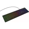 Клавиатура Оклик 550ML черный USB slim Multimedia LED (1061617) кабель 1.5м