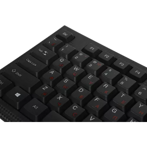 Клавиатура Оклик 120M черный USB (1083044) кабель 1.6м