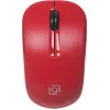 Мышь Оклик 525MW черный/красный оптическая 1000dpi беспров. USB для ноутбука 3but (1090720)